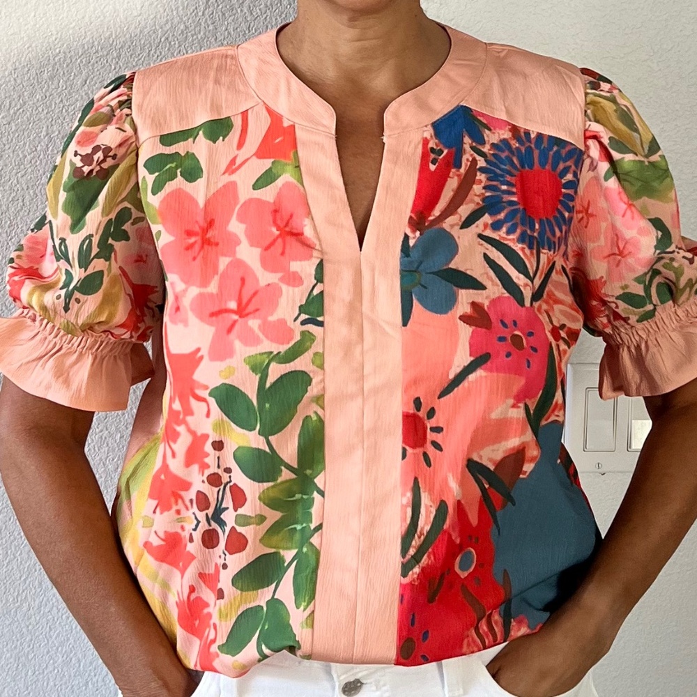 Summer Floral Top